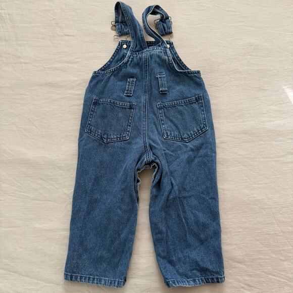 Vintage Okie Dokie Denim Overalls 2t - Picture 4 of 5